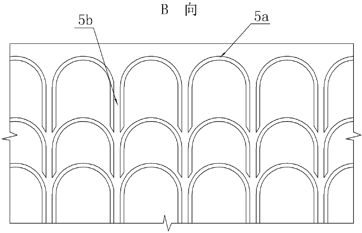 Volcanic slag railway roadbed and construction method thereof