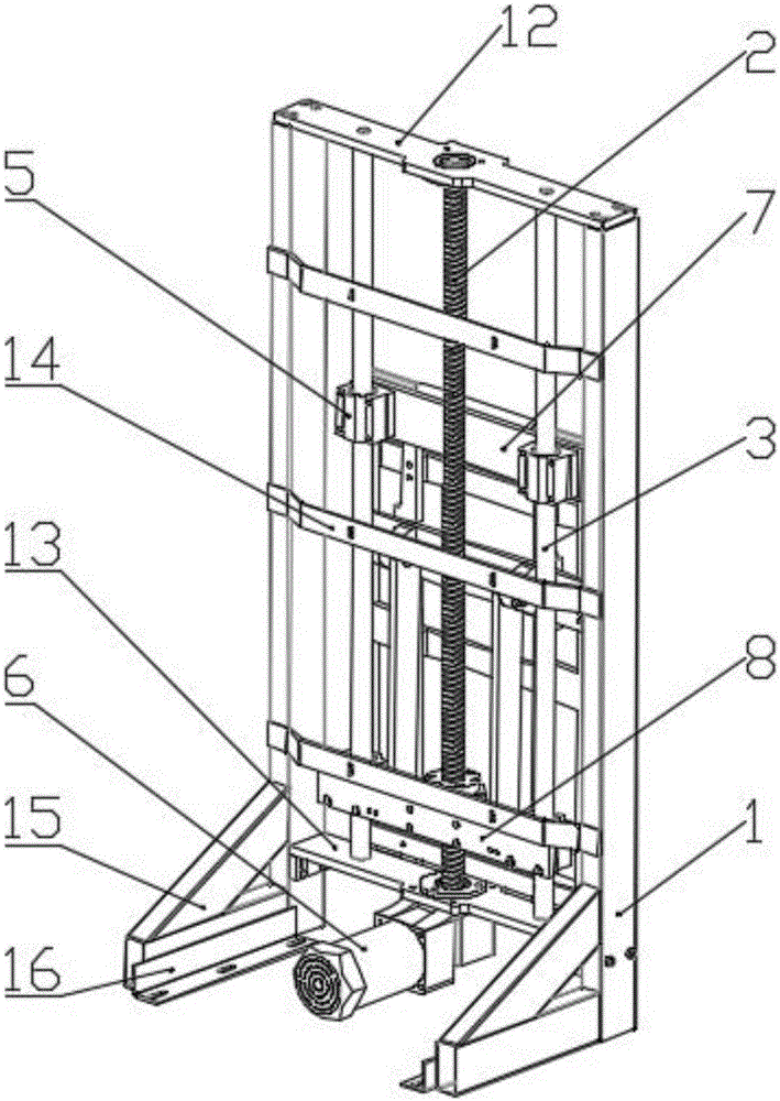 Automatic bobbin lifting and feeding equipment for spinning frame collective doffing bobbins