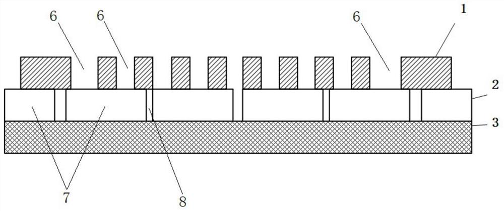 Weak light spectrum detection chip and weak light spectrum detection method