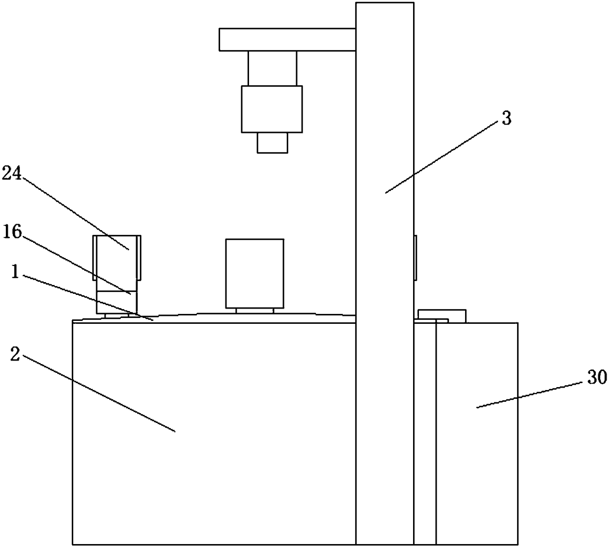 Clamping device based on metal corrugated pipe machining and grinding