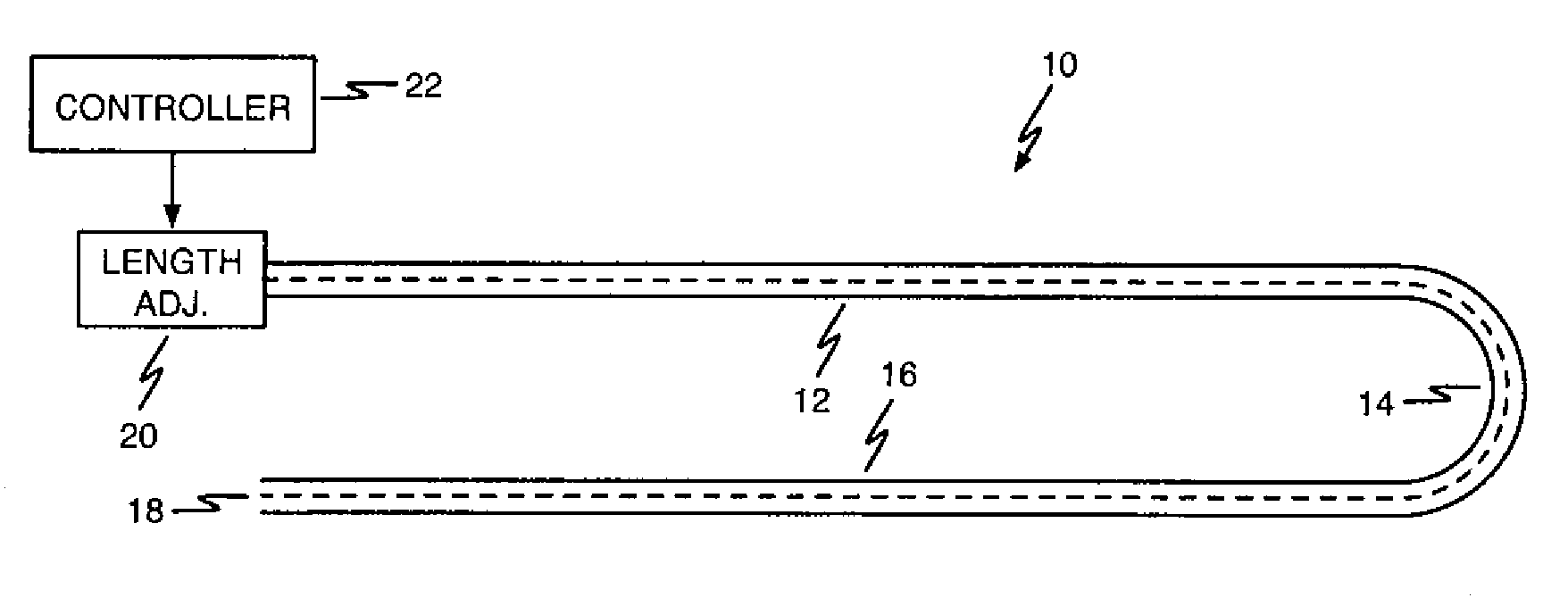 Adjustable antenna element and antennas employing same