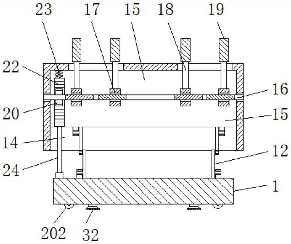 Lifting platform for automobile maintenance and using method thereof