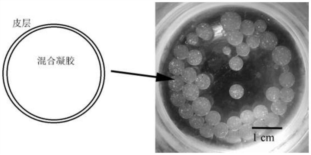 A special medical food thickening component for inhibiting esophageal reflux and preparation method thereof