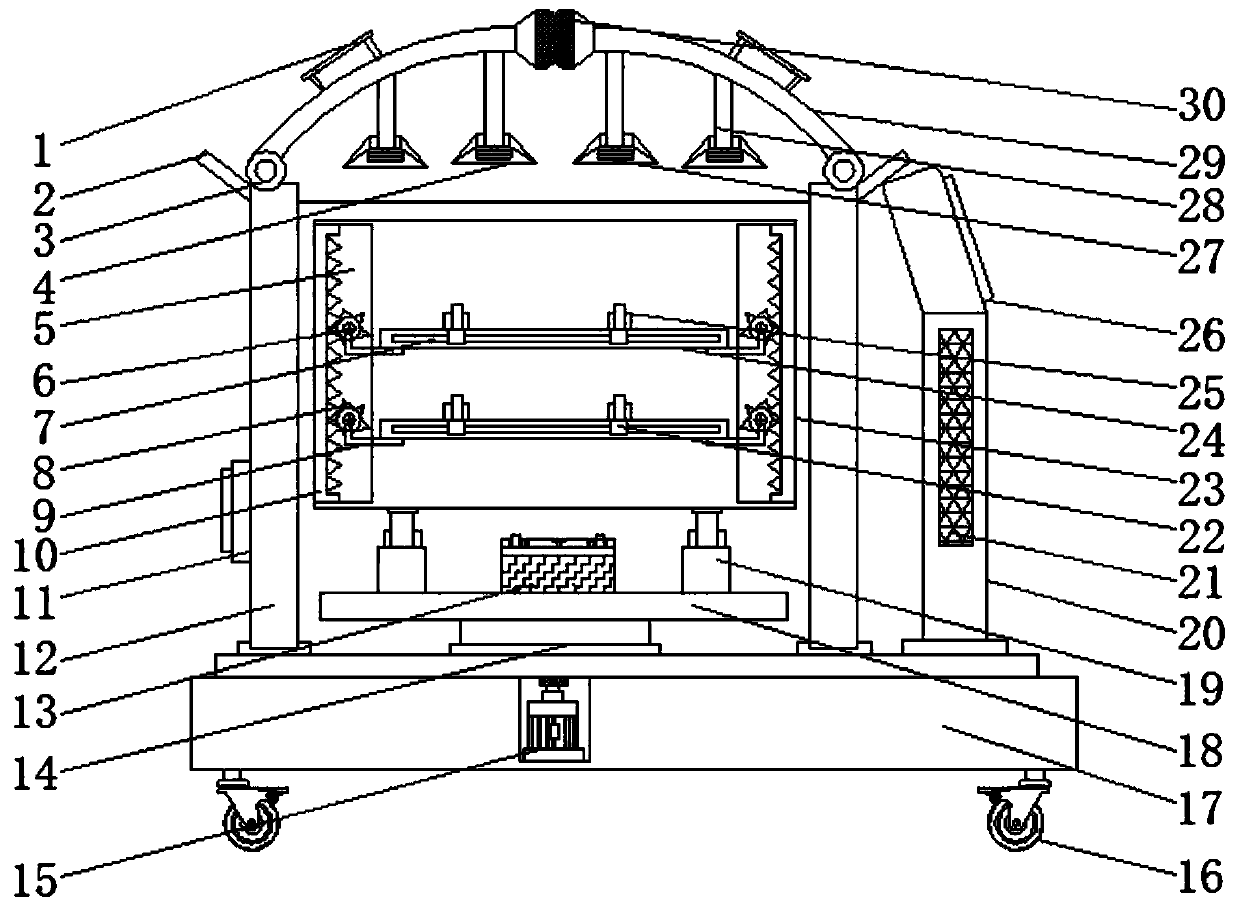 Plastic product selling bearing frame