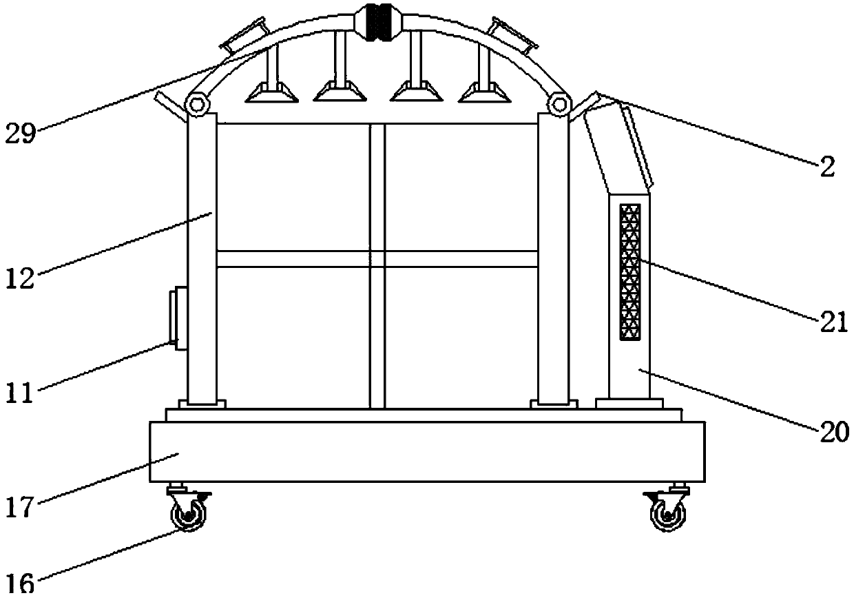 Plastic product selling bearing frame