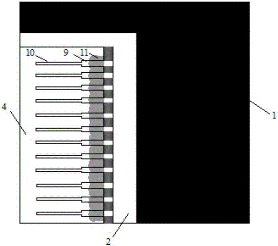 Gas extraction method for region reinforcement of gob-side entry retaining