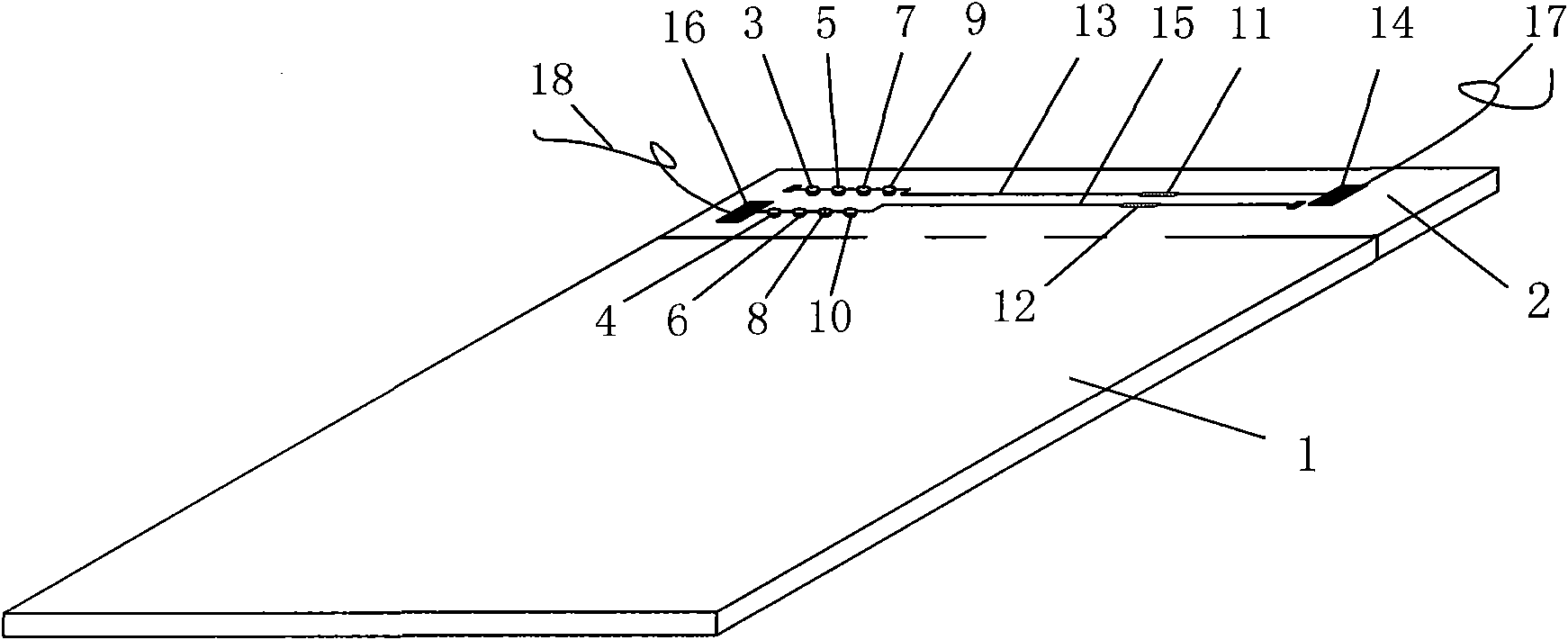 Graphic structure and method for insulation reliability test of finished PCB