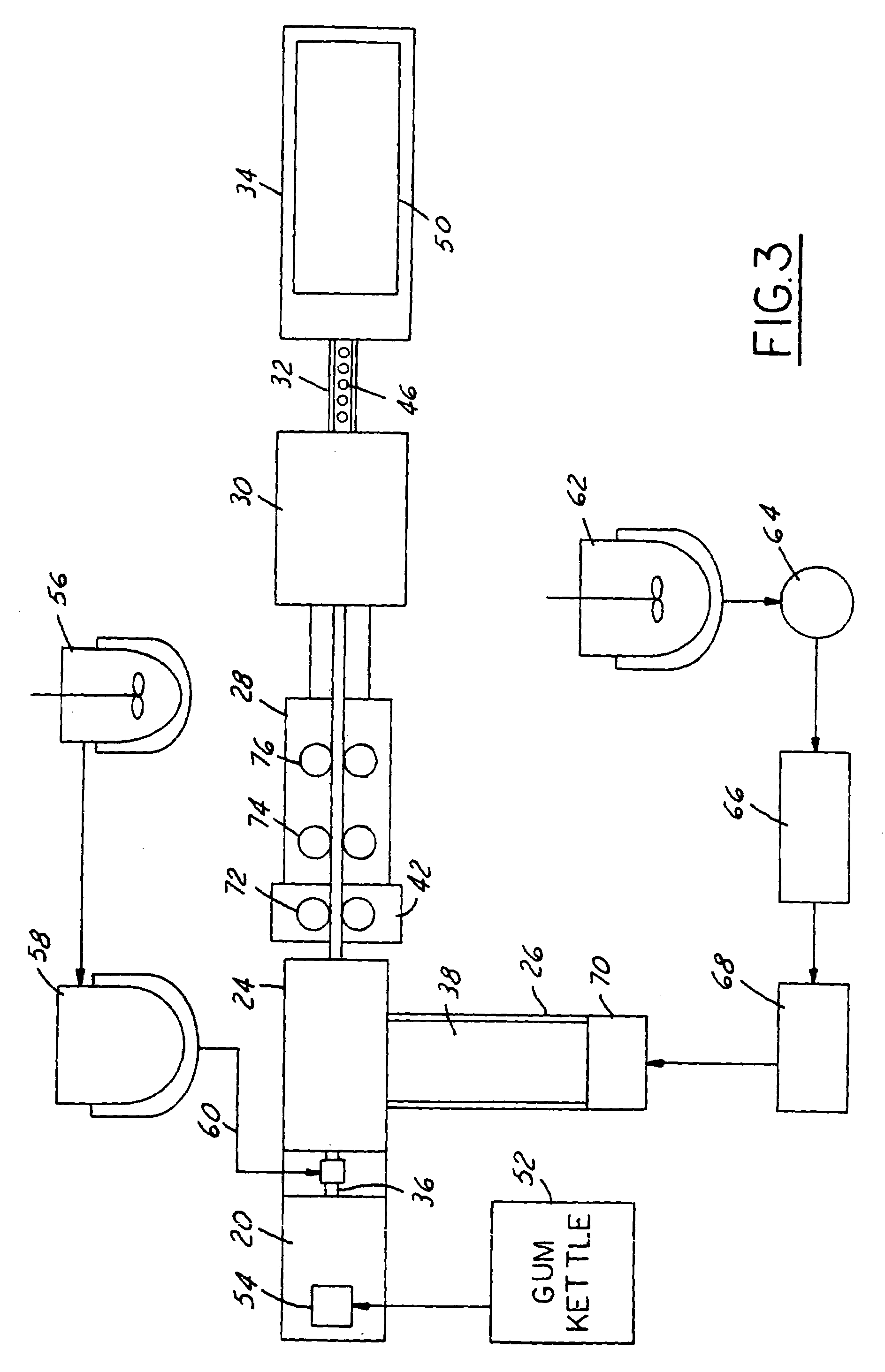 Method of making centerfilled gum product with candy shell