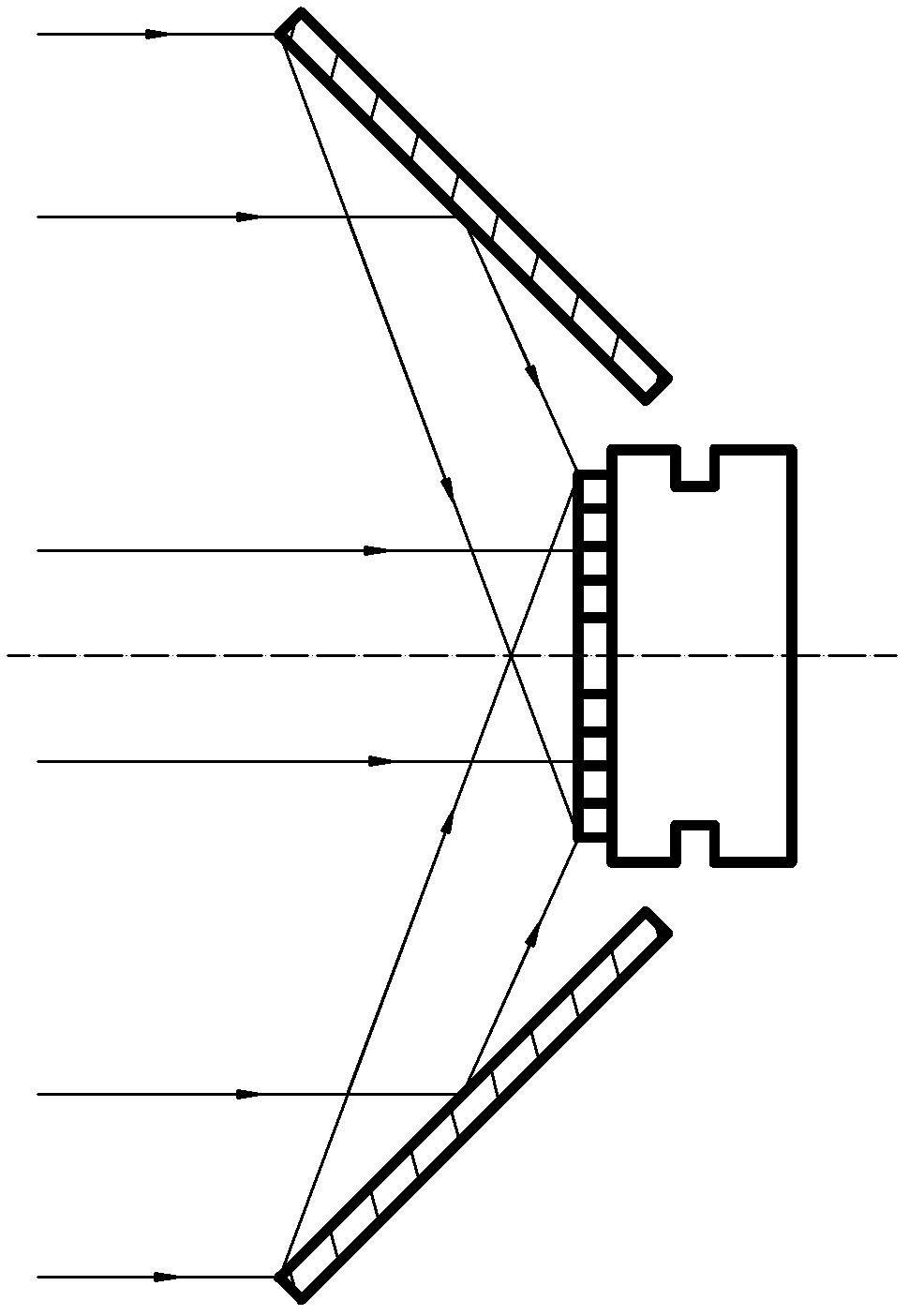 High-efficient solar photovoltaic battery condensation device