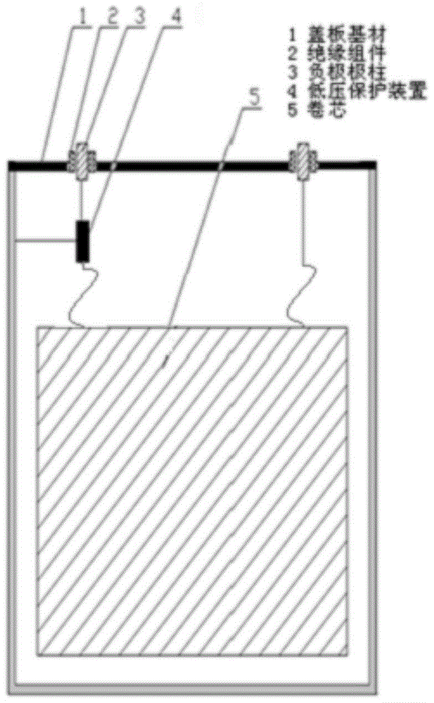 A kind of aluminum shell type lithium-ion power battery