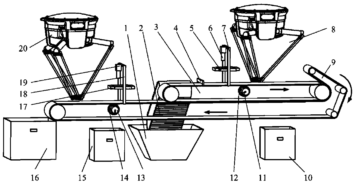 A vision-based device and method for detecting and sorting defective bamboo blocks