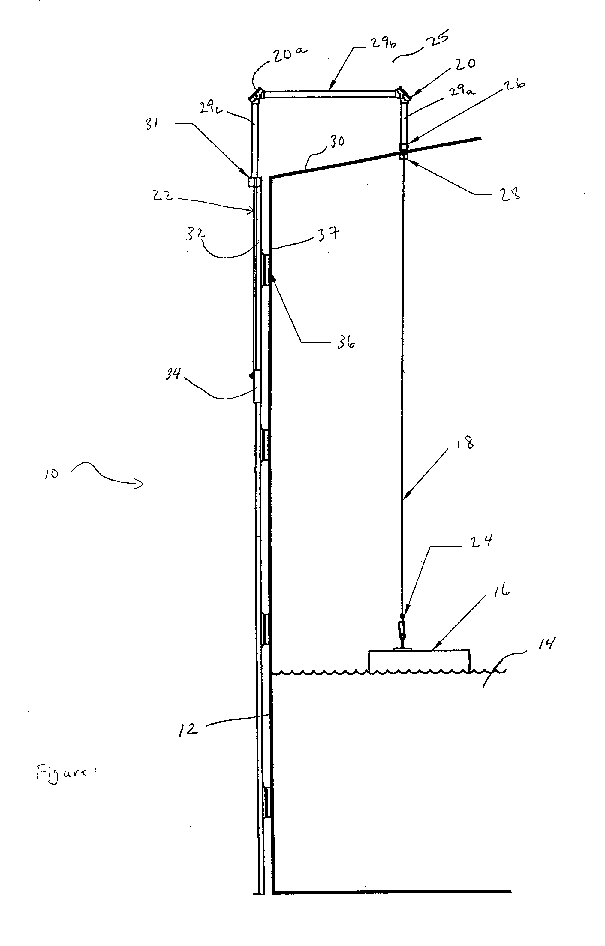 Cable guide support for cable-guided tank gauge