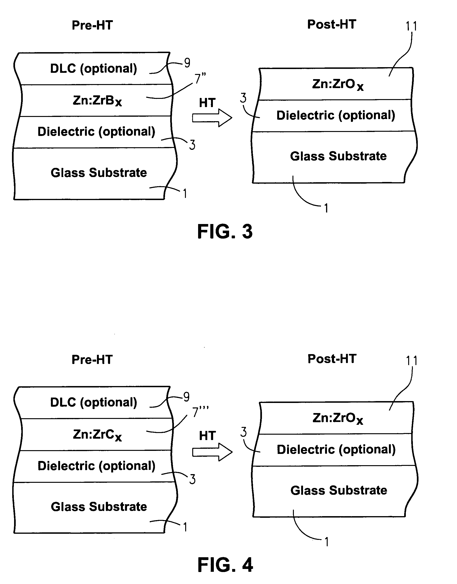 Heat treatable coated article with zinc-doped zirconium based layer(s) in coating