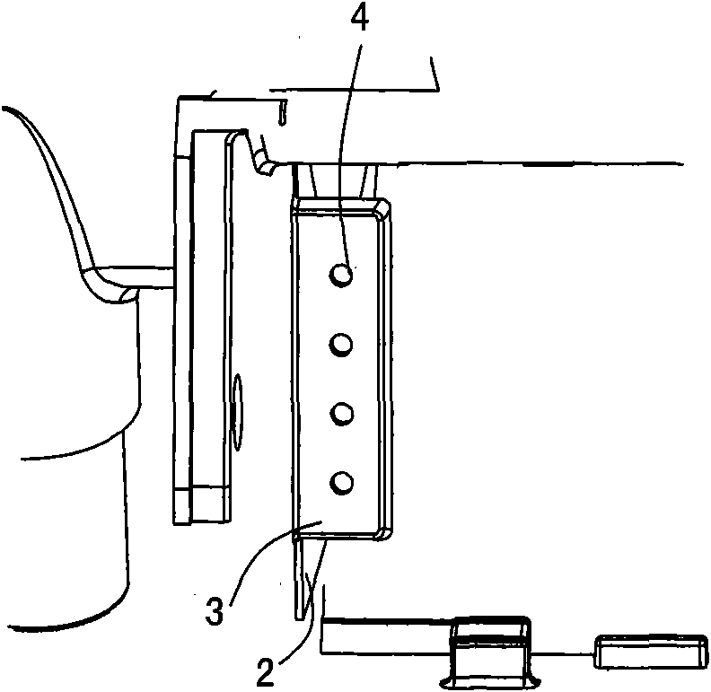 Low-noise wall-mounted air conditioner