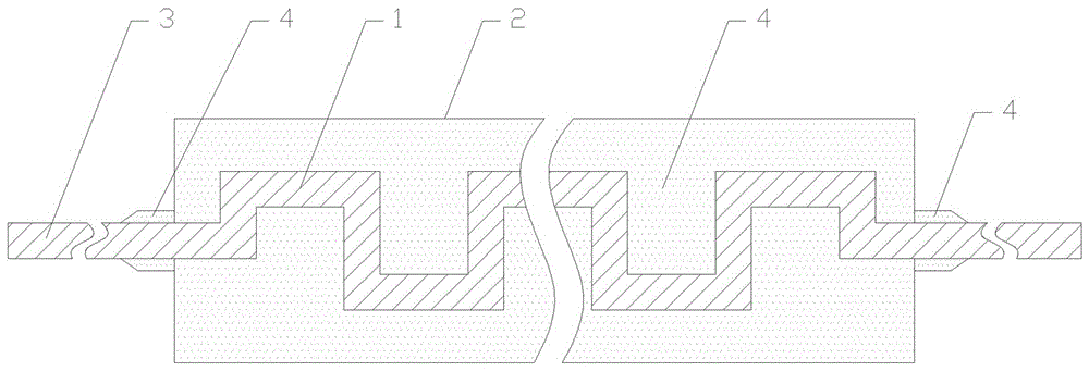 Colloidal graphite grounding electrode