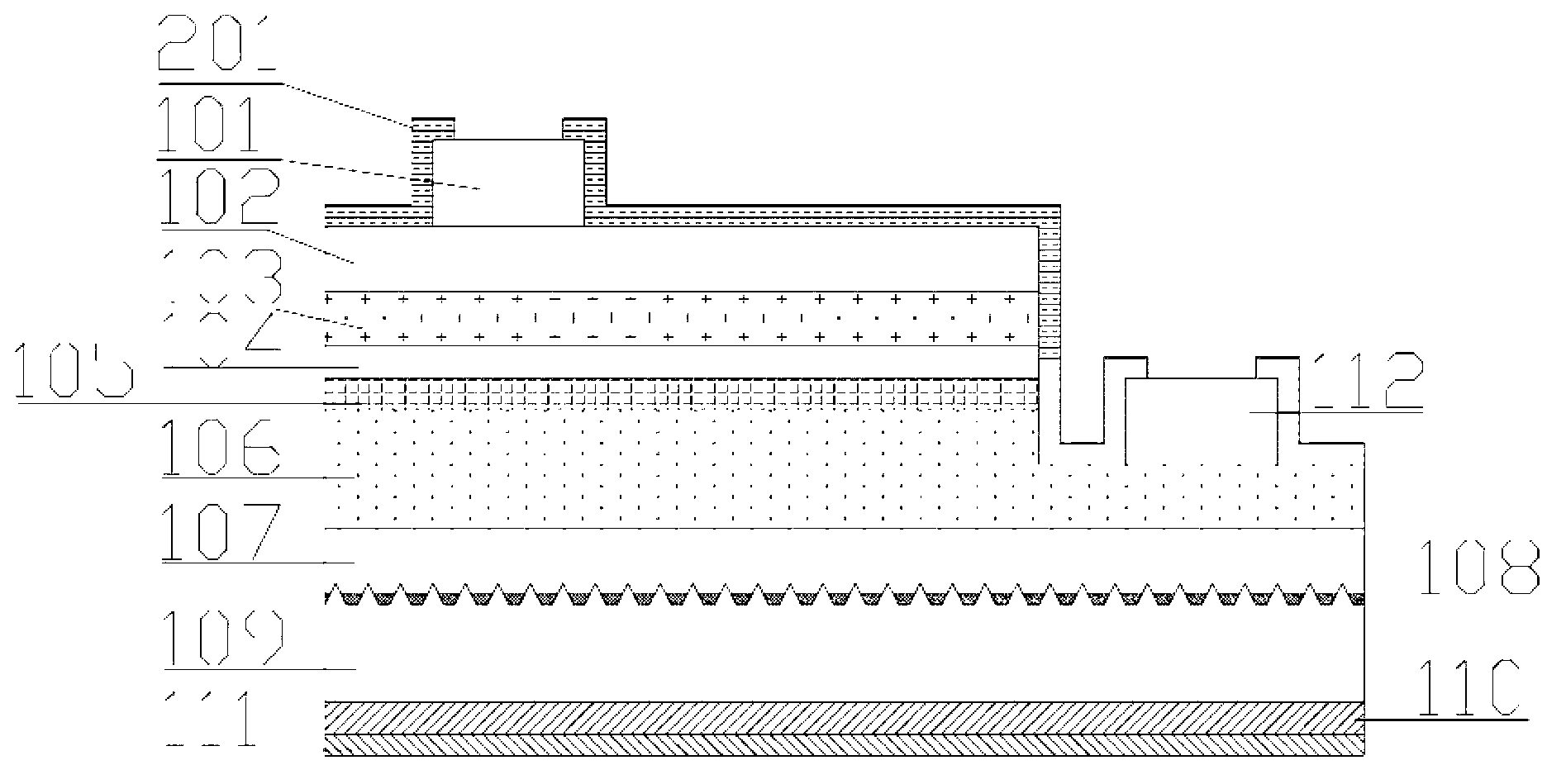 Bireflection light emitting diode