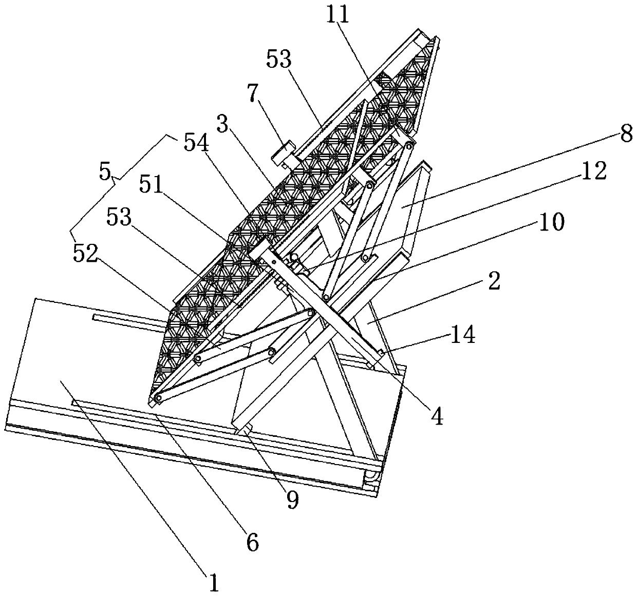 Carrying-and-assembling-facilitating photovoltaic panel