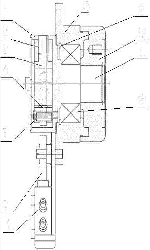 Mechanical overspeed protection device