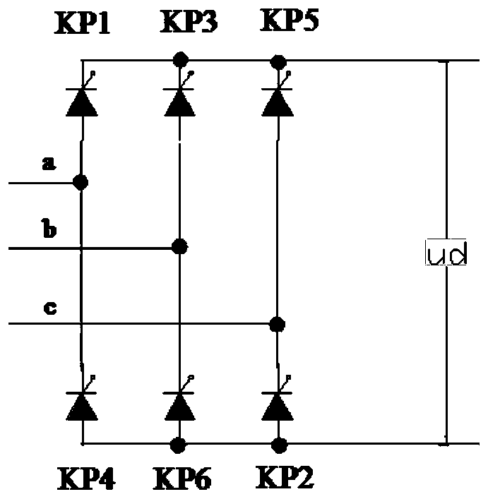 Topological structure of three-phase voltage imbalance treatment circuit