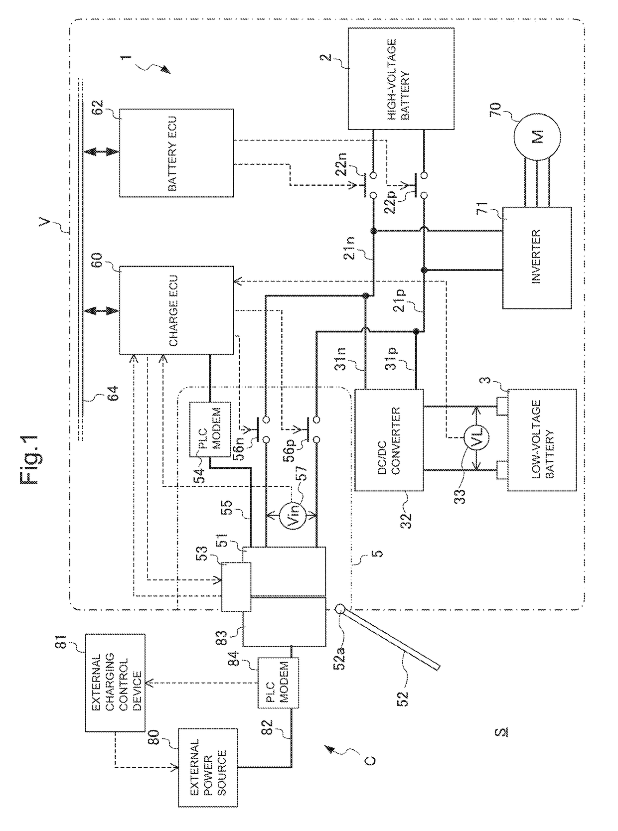 Vehicle power-supply unit