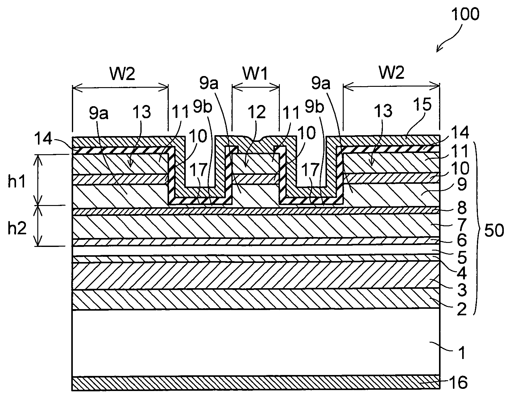 Semiconductor laser chip and method of formation thereof