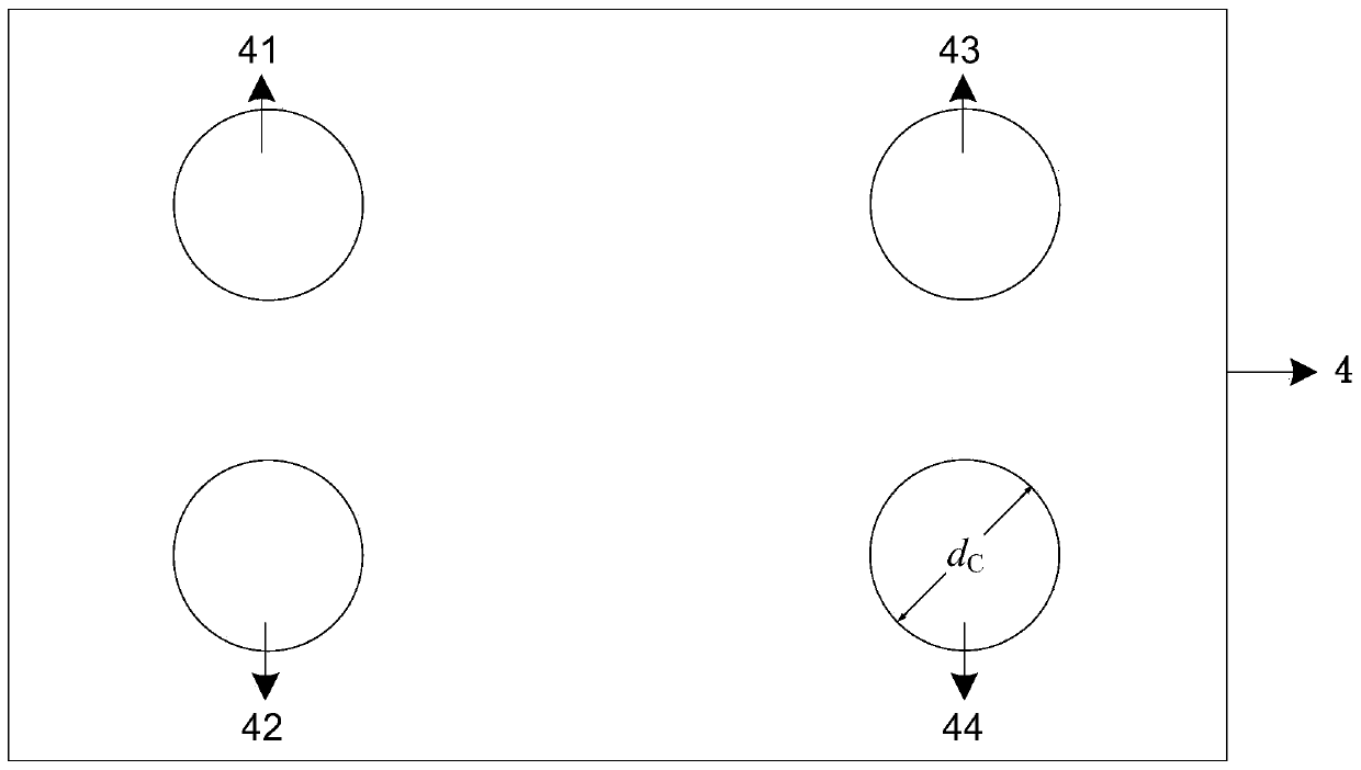 Two-layer stacked differential microwave bandpass filter