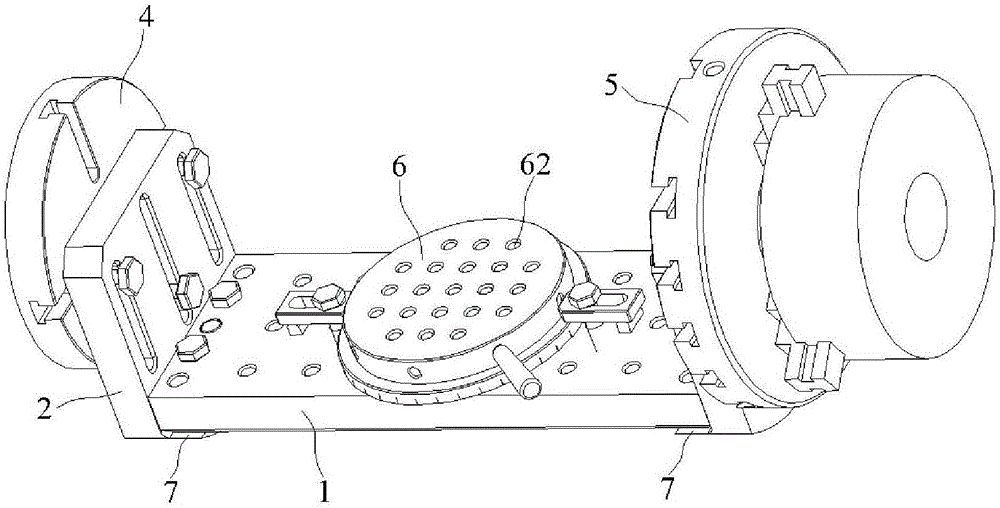 Workpiece fixture for numerically-controlled machine tool