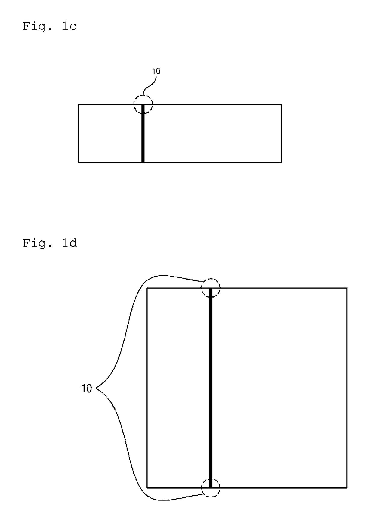 Base substrate which prevents burrs generated during the cutting process and method for manufacturing the same