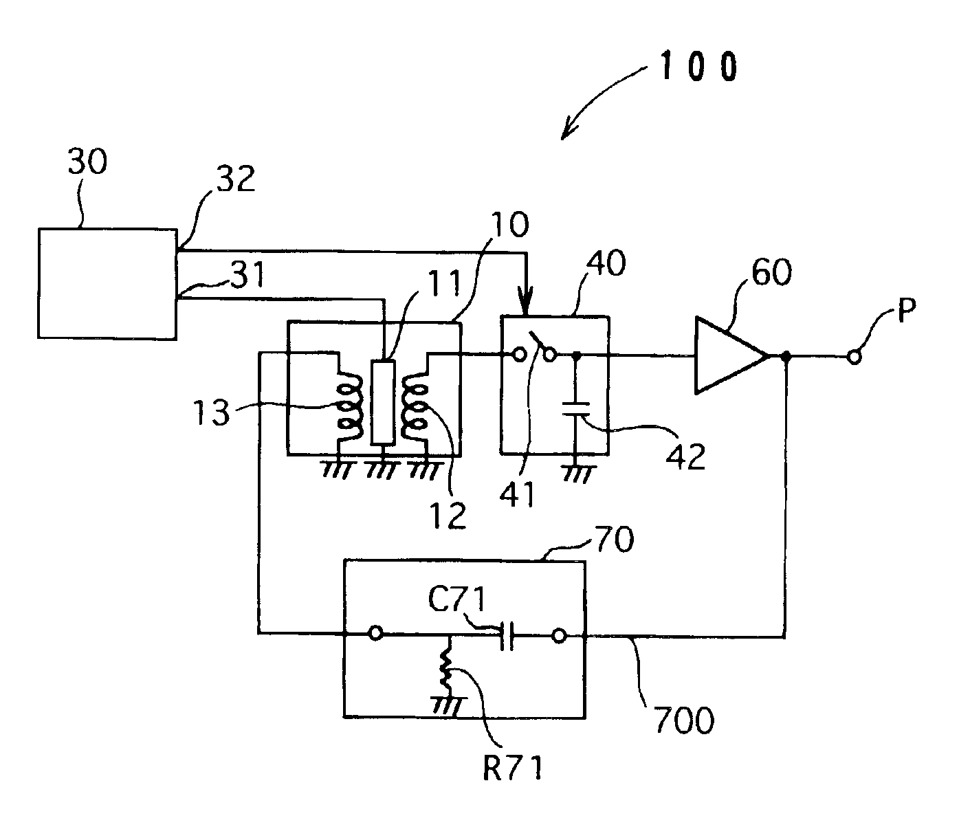 Magnetic field detection device