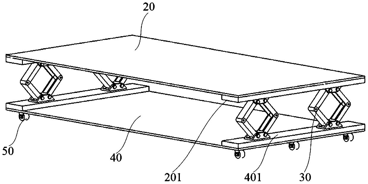 Rail train traction converter detection platform