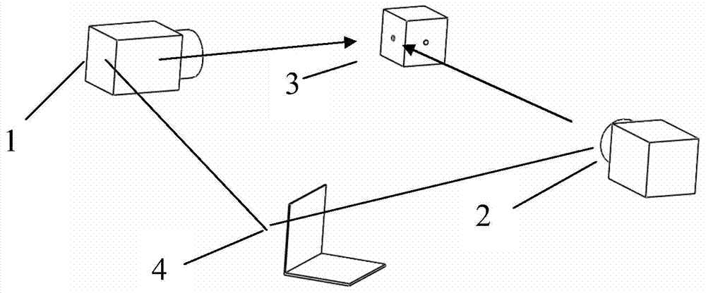 Measuring system for detecting repeated positioning accuracy of manipulators