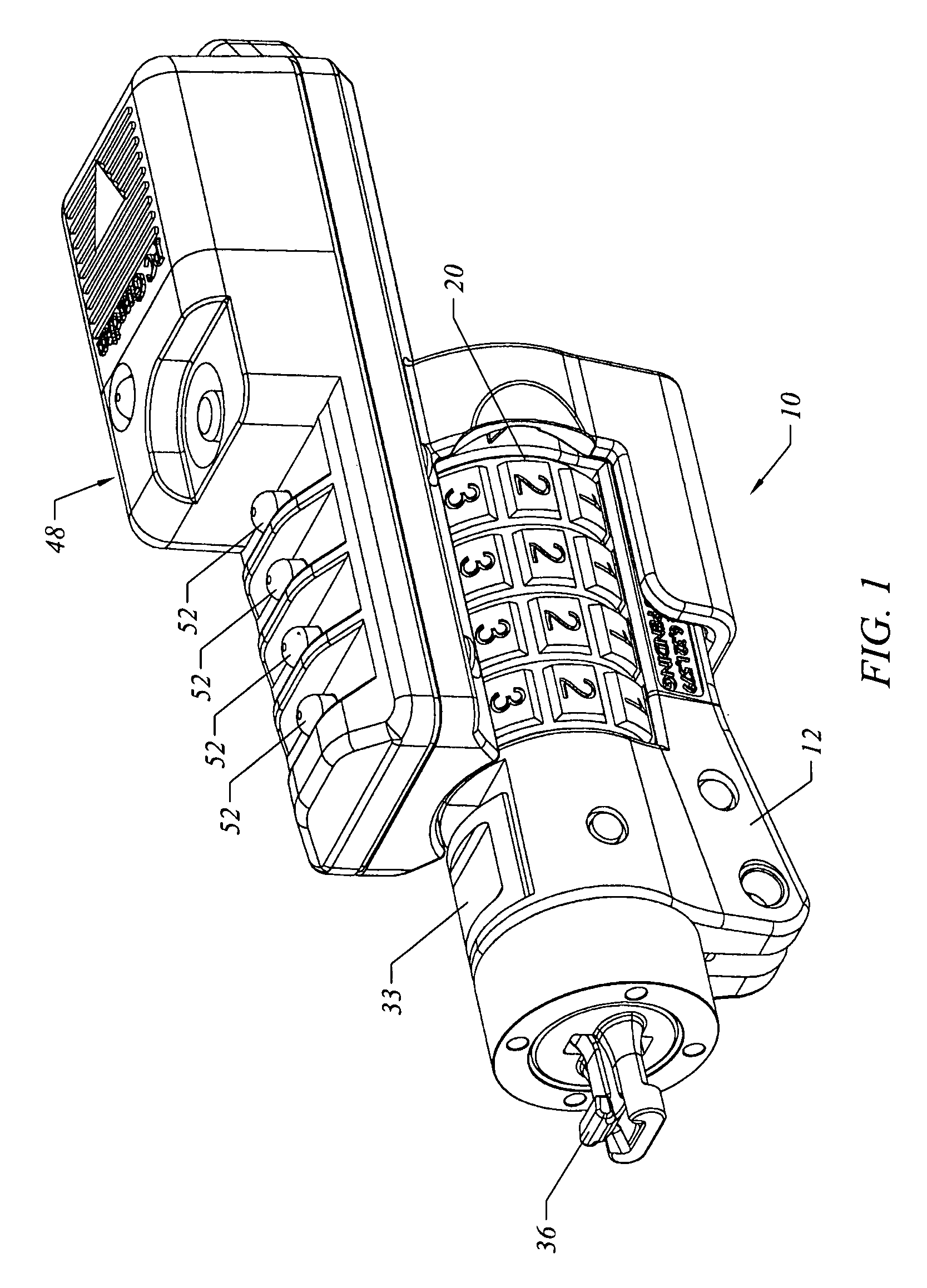 Master keyed combination lock