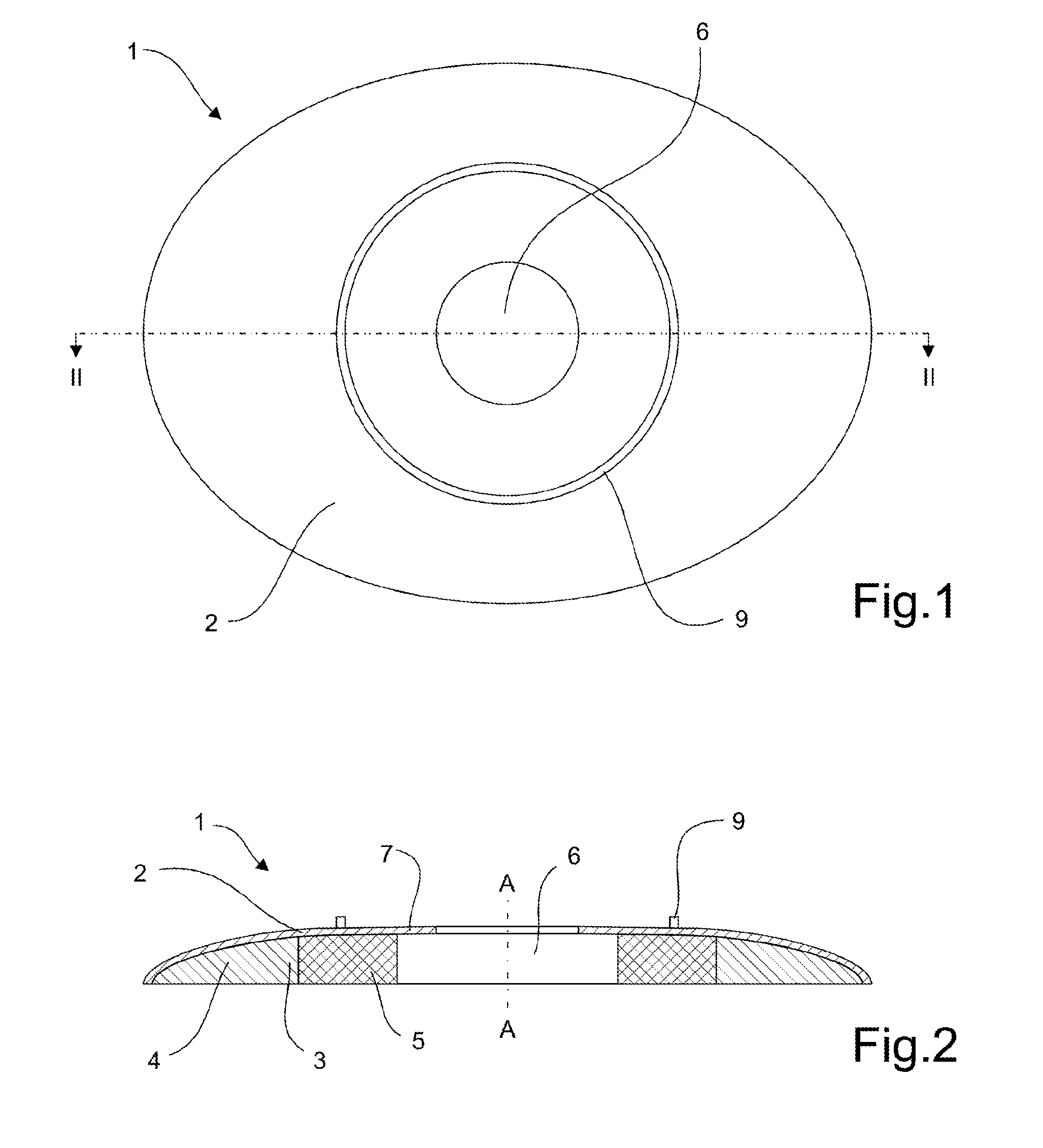 A base plate for an ostomy appliance