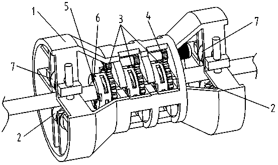 Power industry cable deicing device