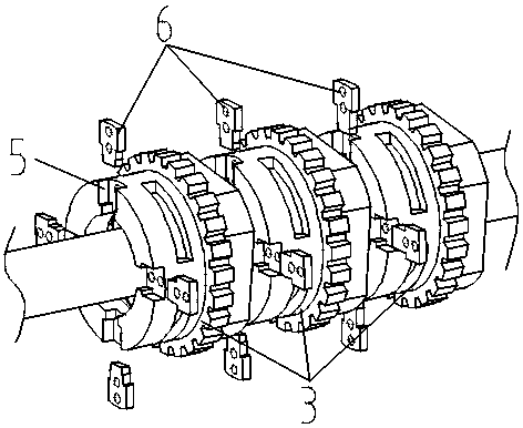 Power industry cable deicing device