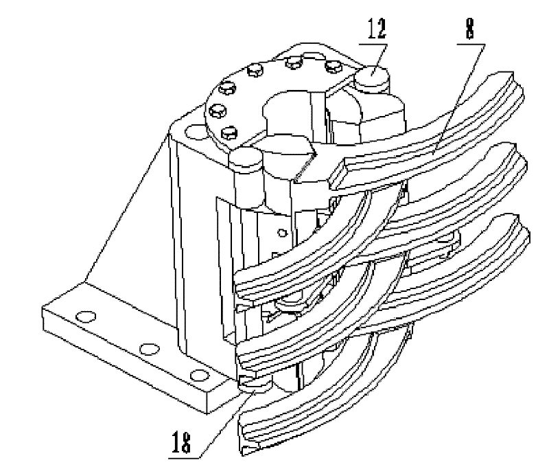 Long-distance control wellhead operation device for workover operation