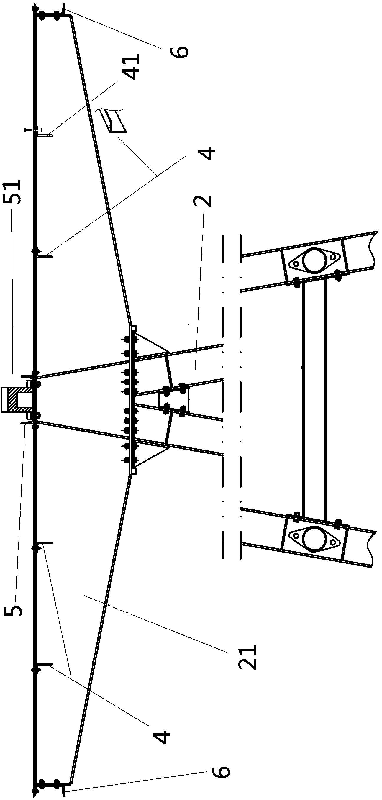 Method for mounting drum framework of drum strainer