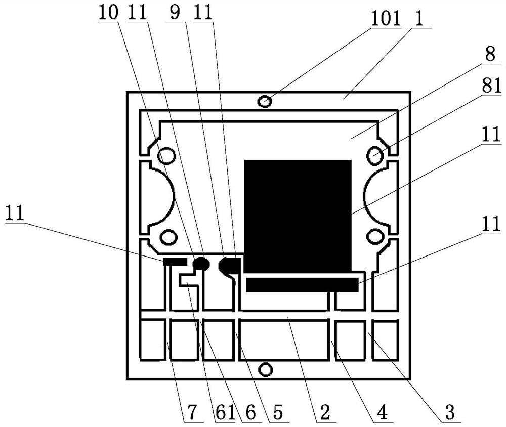 100W solid-state relay lead frame