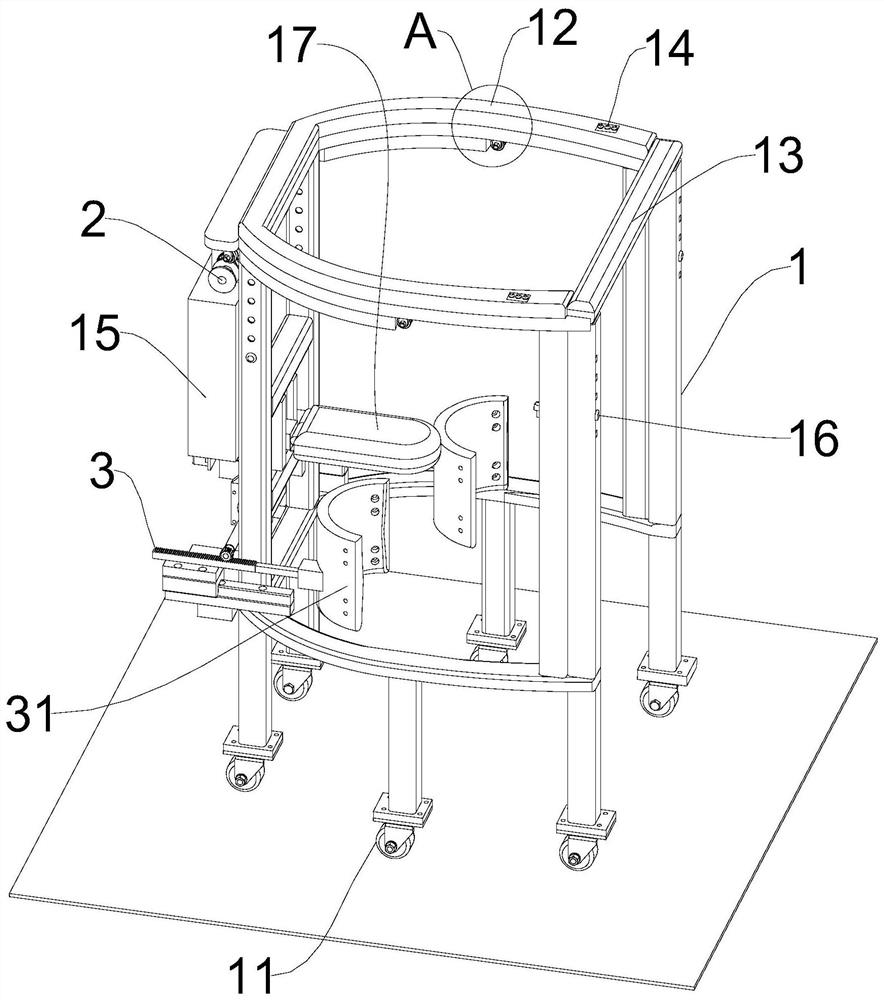 Walking assisting device