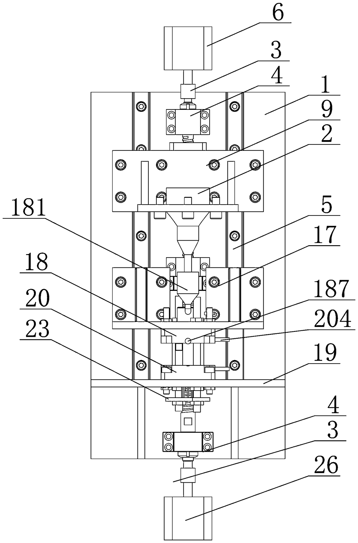 Ultrasonic plasticizing and injection molding equipment for micro-nano device