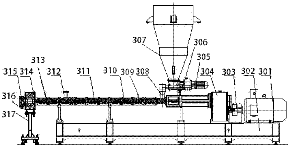 A kind of production method and production equipment of polypropylene melt-blown non-woven special material