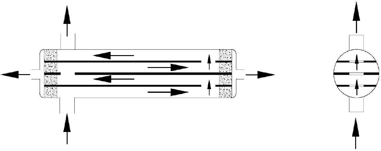 Hollow fiber nanofiltration membrane subassembly