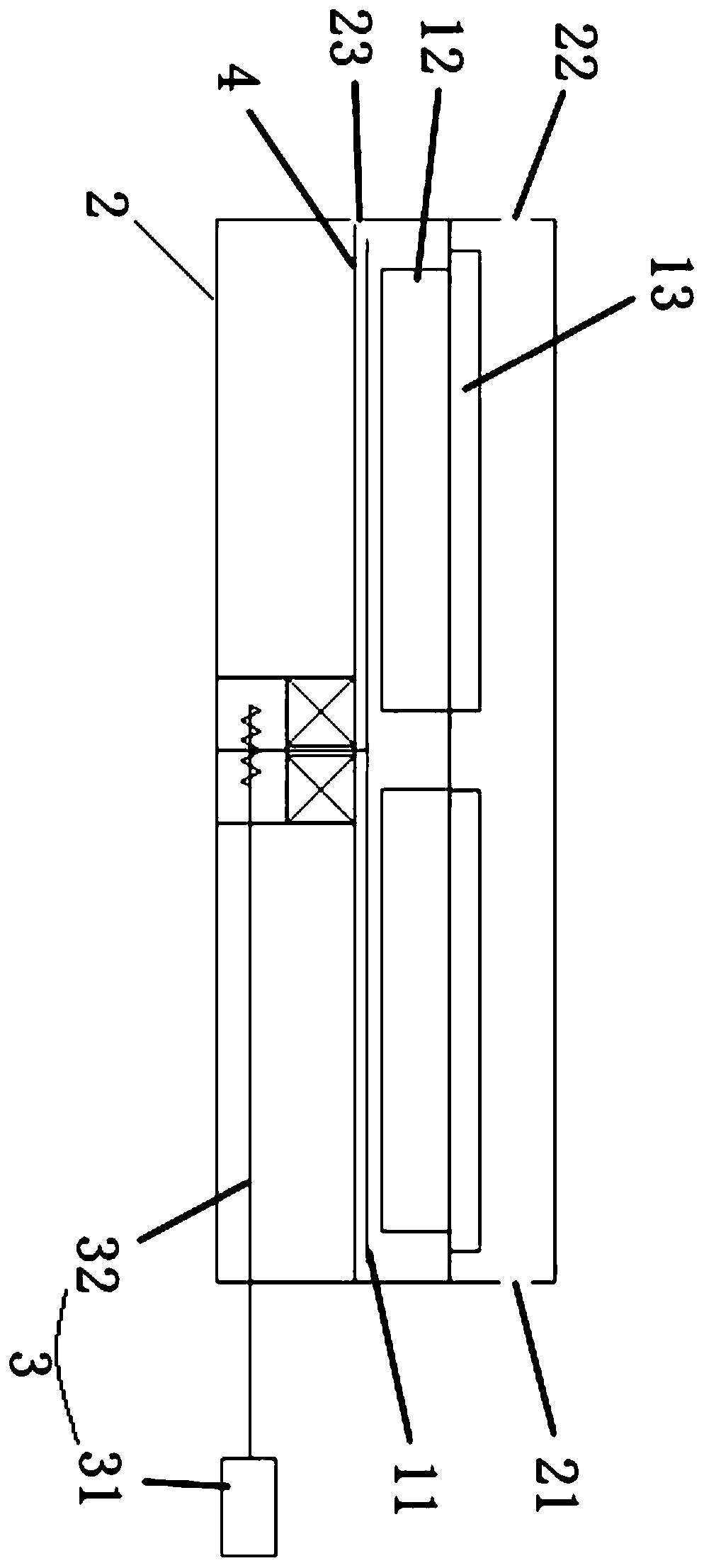 Flat plate evaporation equipment