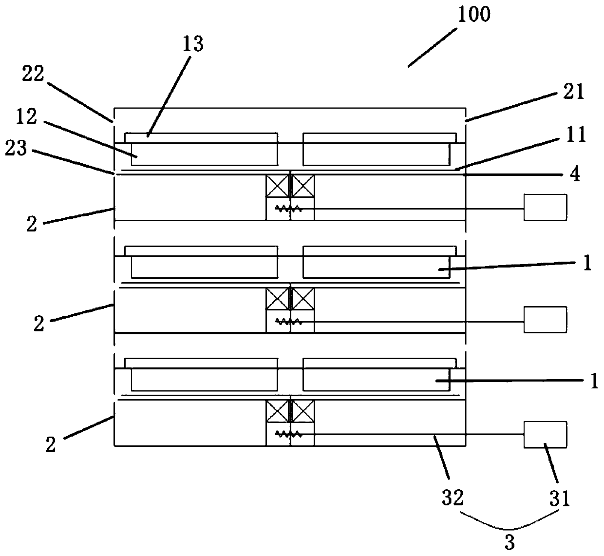 Flat plate evaporation equipment