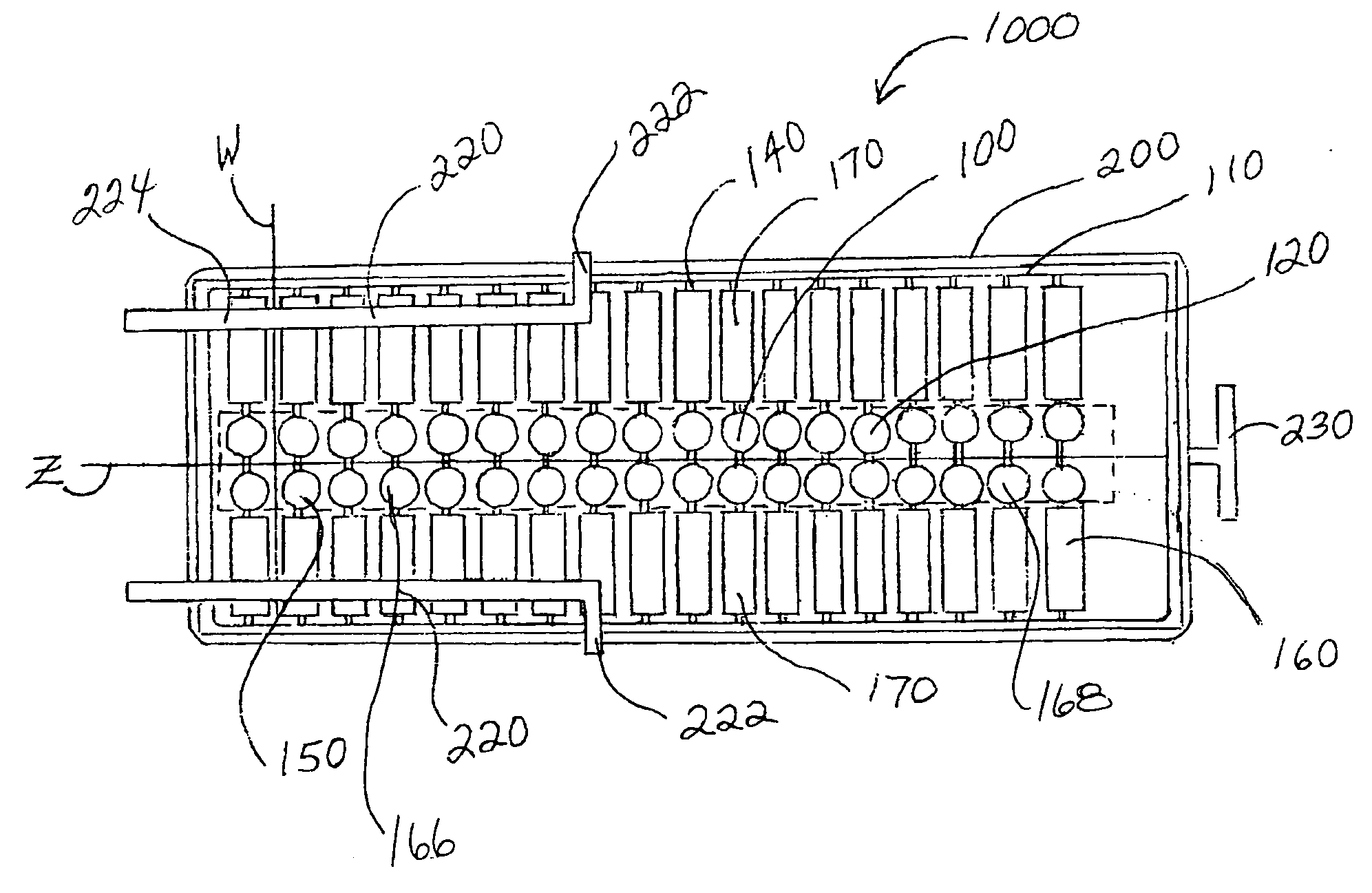 Massage apparatus with spherical elements