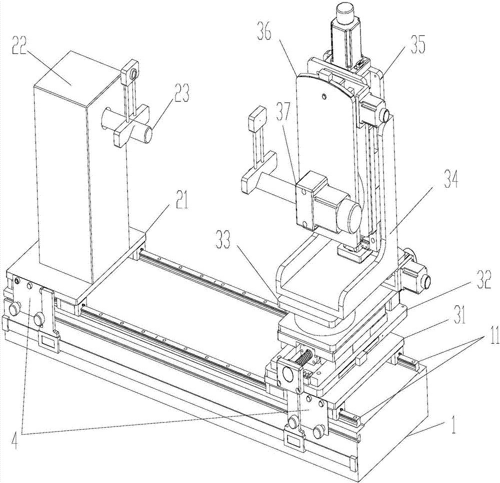 Calibration device of laser alignment device and method for measuring indication errors of laser alignment device through calibration device