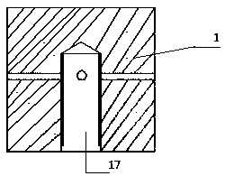 Earth pressure balance shield mud cake control system based on synchronous jet