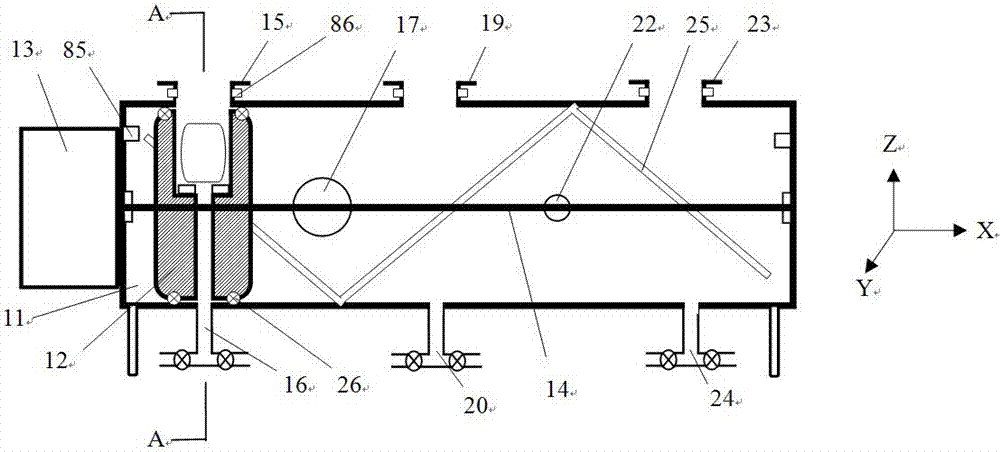 Neutron activation sample fast transmission device