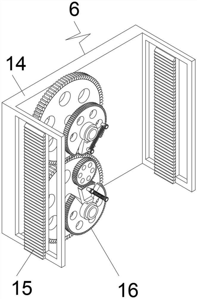 Intermittent positive and negative driving adjusting control mechanism