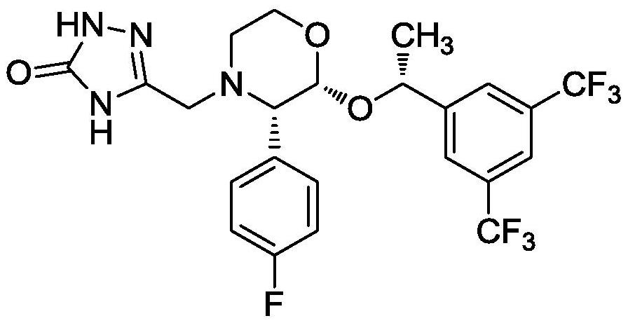 Preparation method of NK1 receptor antagonist